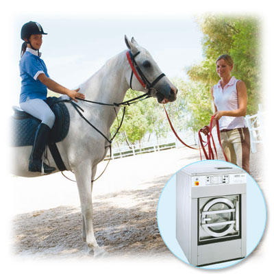 Machine a laver pour centres equestres