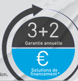 3+2 Garantie annuelle & Solutions de financement